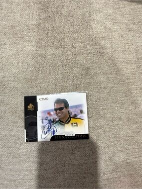 1999 SP Authentic Sign of the Times Chad Little Auto Autograph NASCAR Card